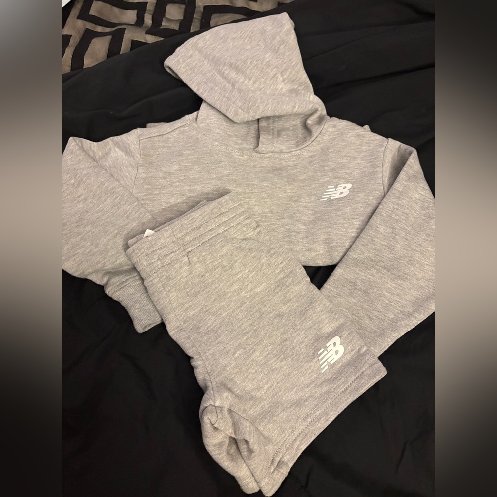 New Balance Heather Gray Tracksuit